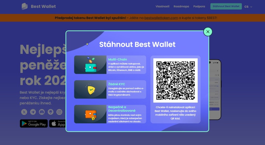 Krok 1 – Stáhněte a nainstalujte Best Wallet