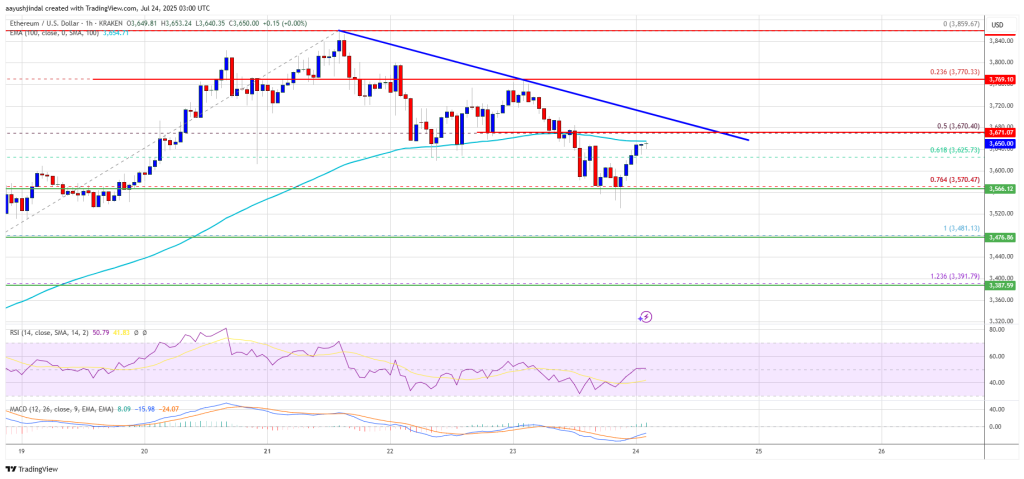 Ethereum Price Slips on Profit-Taking – Limited Downside as Whale Demand Holds