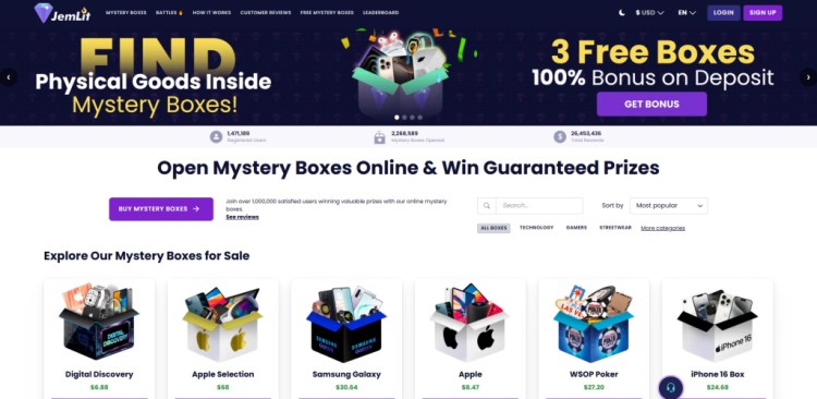 Jemlit homepage