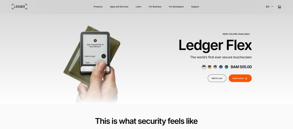 Ledger Flex