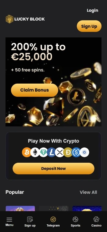 Lucky Block - Kasino Instant-Play Terbaik untuk Pemain Indonesia