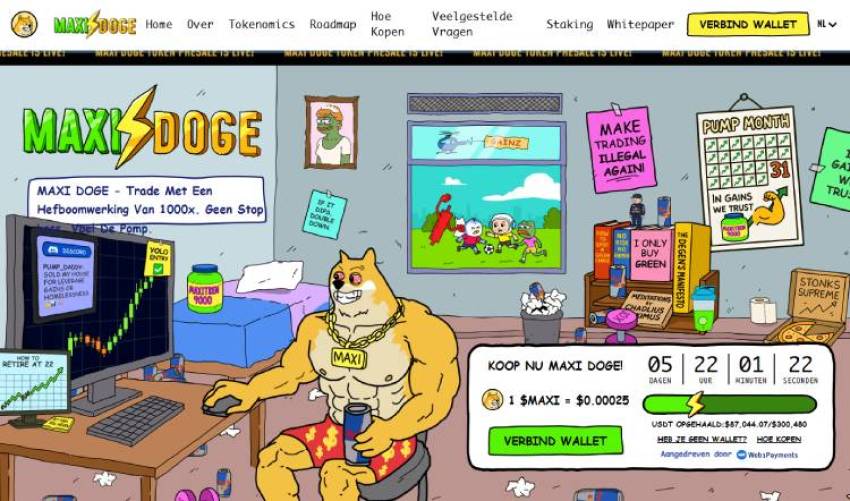 Maxi Doge presale