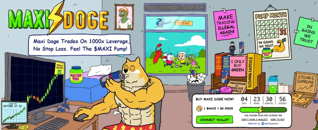 MaxiDoge Token (MAXI) – Đợt Mở Bán Presale Đang Bùng Nổ