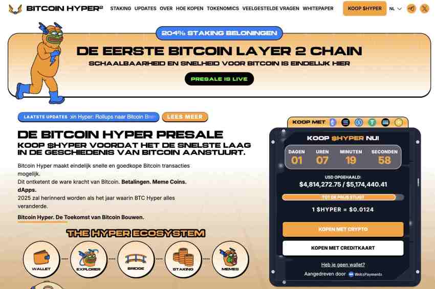 Presale Bitcoin Hyper
