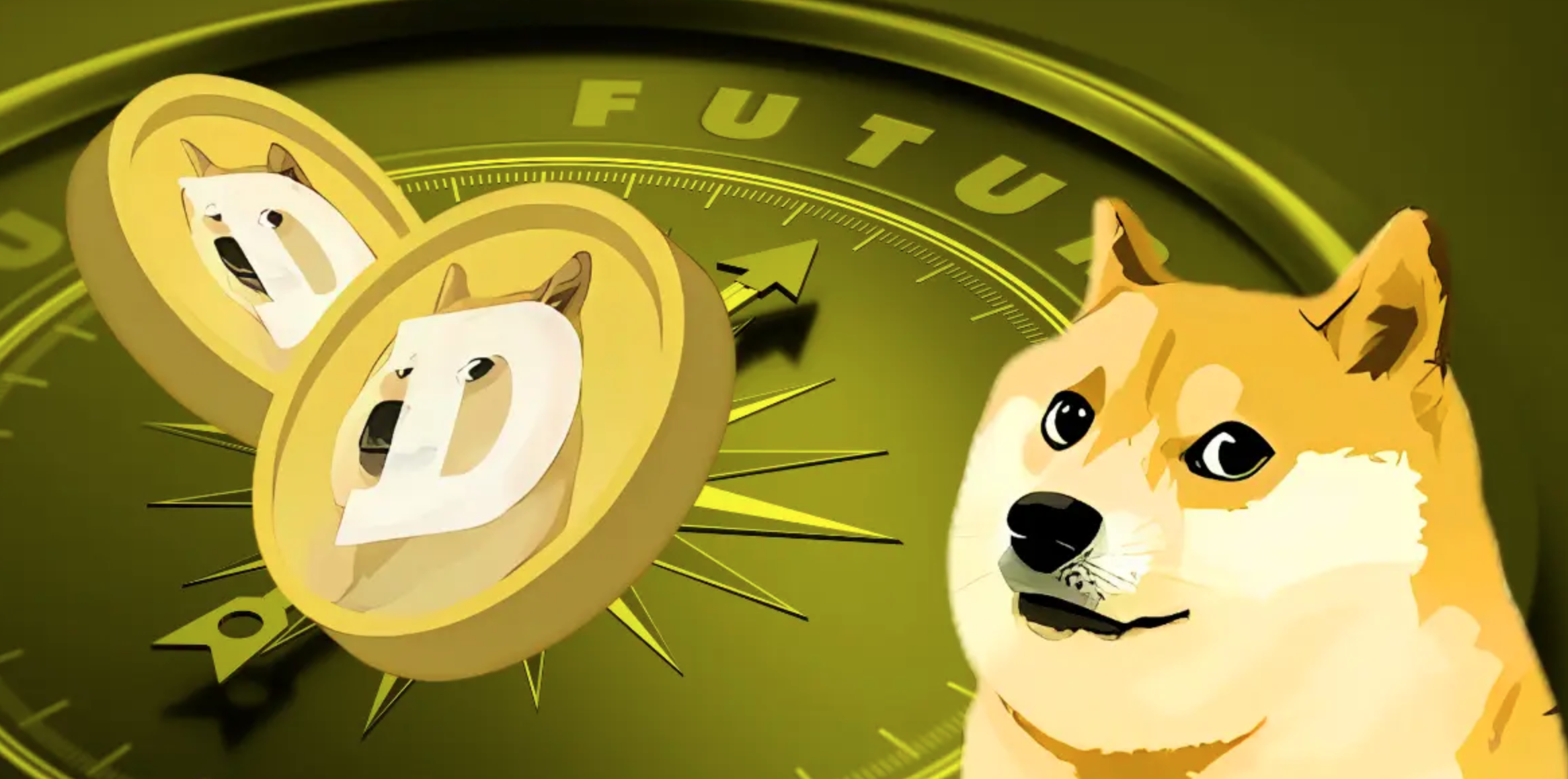 Dogecoin koers stijgt 9% na golden cross op uurgrafiek