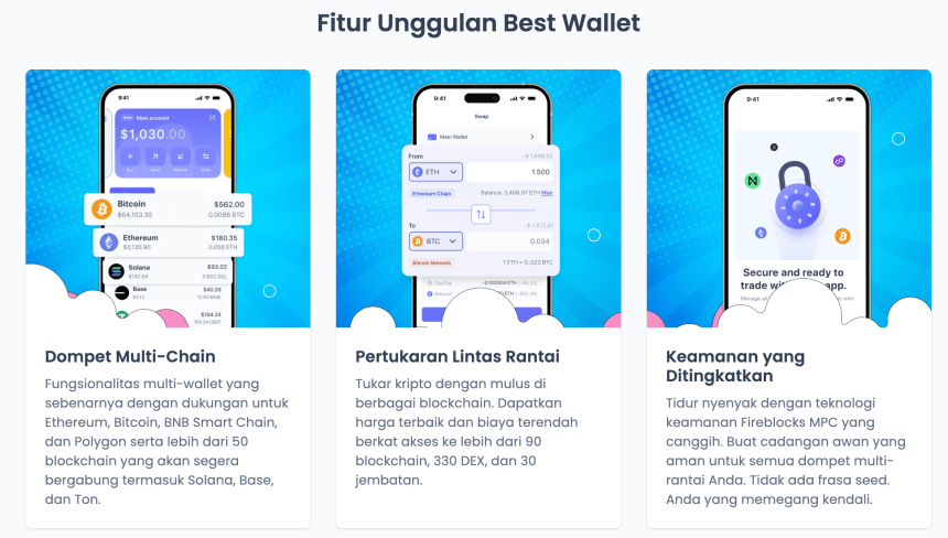 Best Wallet - crypto murah di bawah $1
