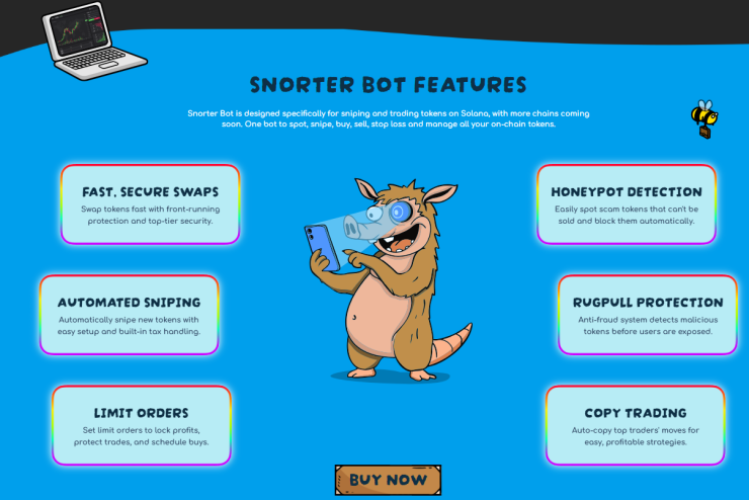 Snorter Token - Kas baro Snorter mēme monētu radarā?