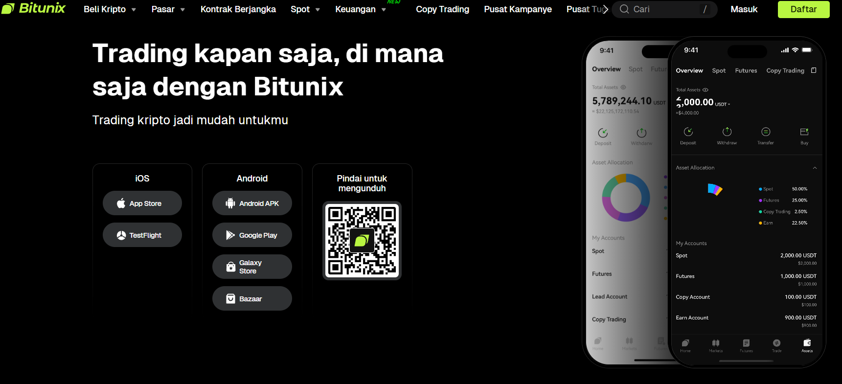Download Bitunix - Bitunix review