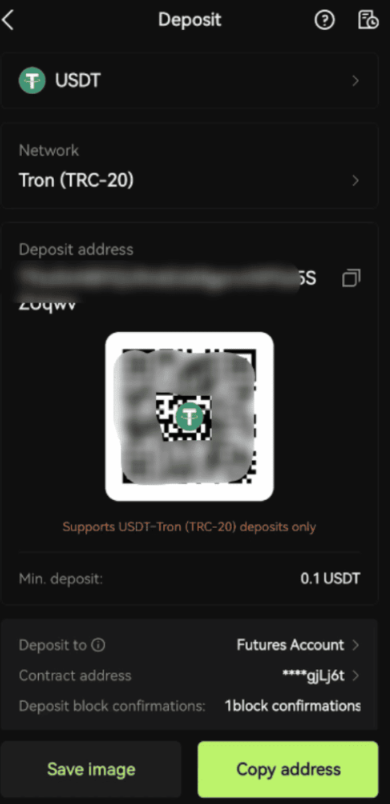 Deposit Bitunix - Bitunix review
