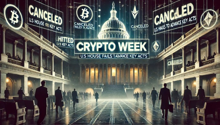 ‘Crypto Week’ Takes A Hit: US House Fails To Advance Key Acts