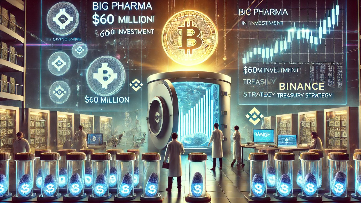 Big Pharma In The Crypto Game: $60M Investment For BNB Treasury Strategy