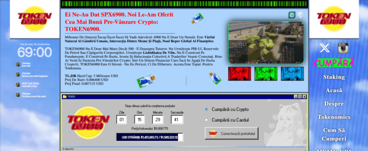 TOKEN6900 pagina de presale