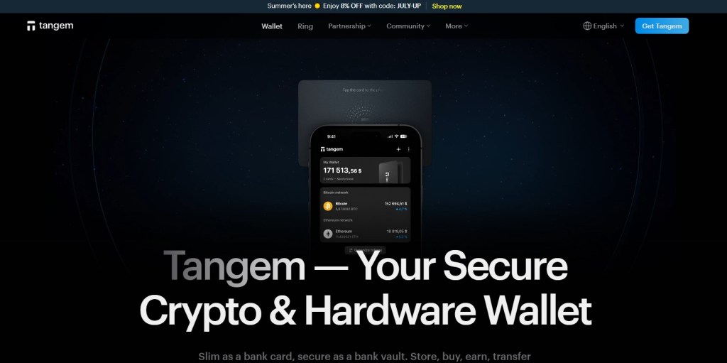 3. Tangem Wallet – Mobil Uyğunluqla Yeni Nəsil Web3 Cüzdan