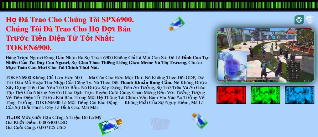 Token6900 – Cơn Sốt Meme Định Hình Lại Thị Trường