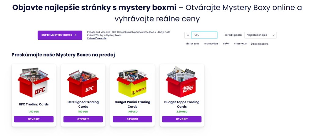 Výber UFC 300 Mystery Boxu