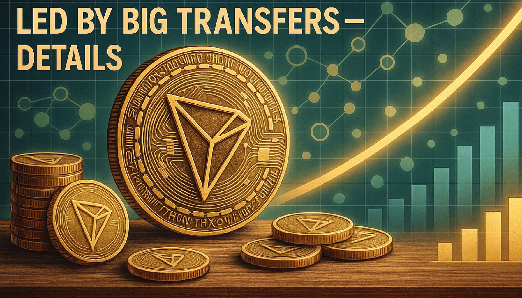 Tron Shows Adoption Strength As Volume Still Led By Big Transfers – Details Tron Shows Adoption Strength As Volume Still Led By Big Transfers – Details