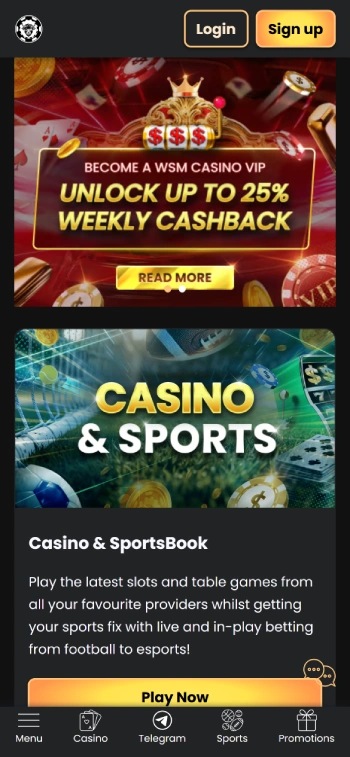 WSM Casino - Kasino Berbasis Komunitas & Ramah Meme