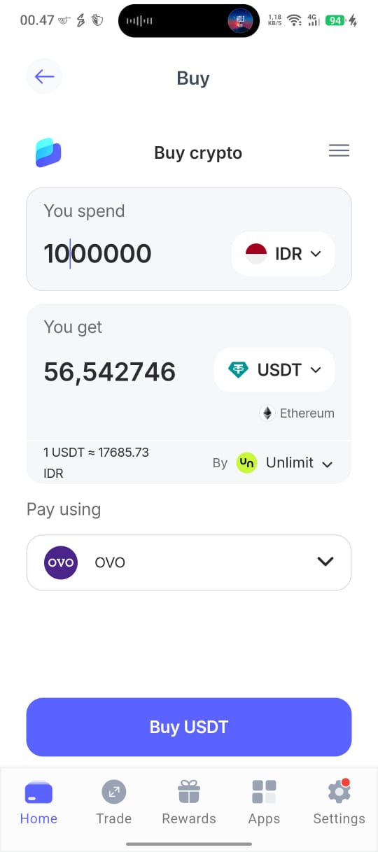 Deposit - Cara Beli TOKEN6900