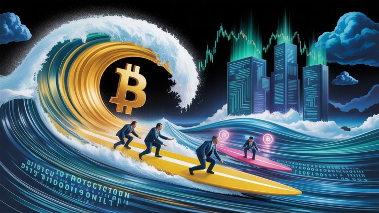 Empresas estão surfando a onda do Bitcoin com ações de criptomoedas