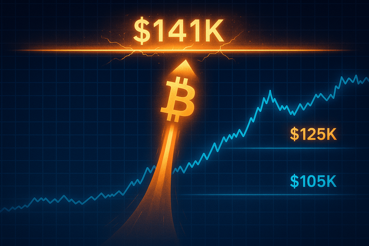$141,000 Could Be Next Key Bitcoin Resistance If Price Breaks Higher, Report Says