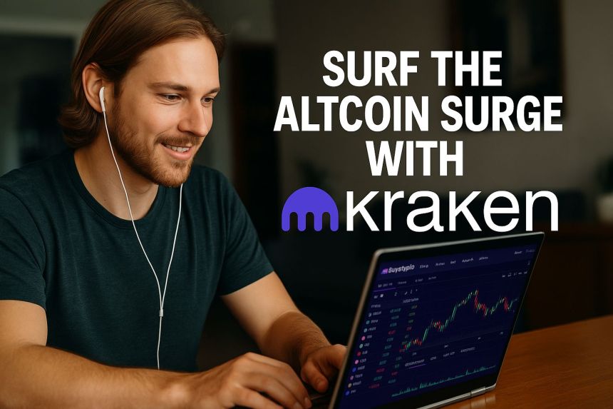 Missed Bitcoin’s Pump? Kraken Helps You Ride the Altcoin Surge.