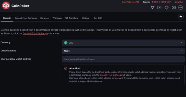 depozyt coinpoker