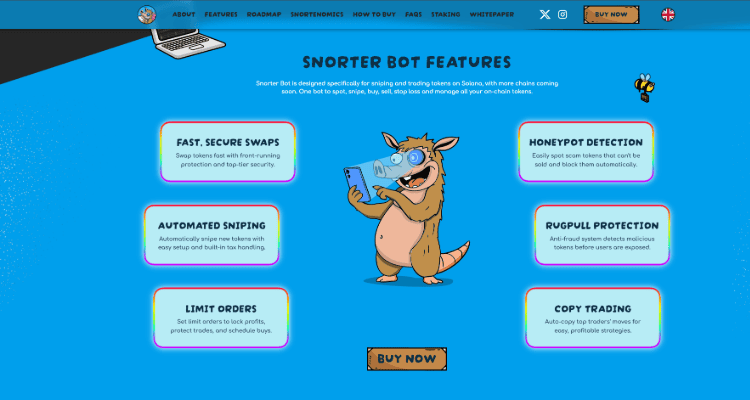 Botas, kuris randa memecoins prieš jiems iššaunant