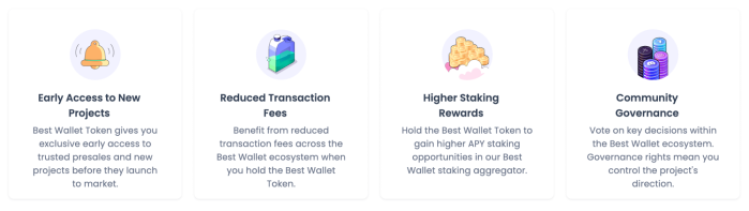 Best Wallet token benefits.