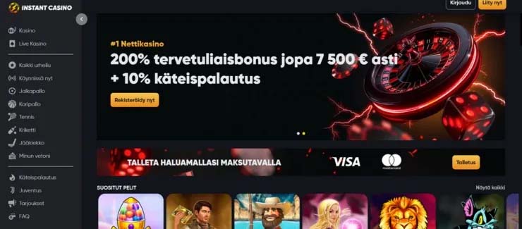instant casino