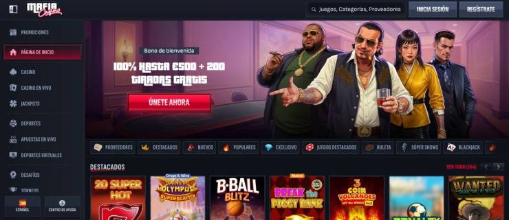 Mafia Casino está considerado como el mejor casino online de España