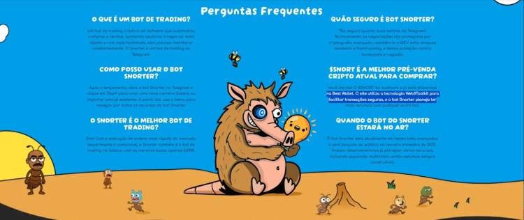 Snorter Token é uma das novas memecoins em pré venda que se destacam
