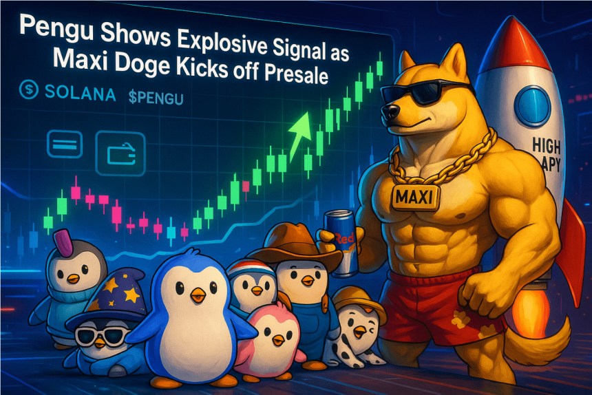 Pengu Flashes Buy Signal as Maxi Doge Raises $100K in Presale