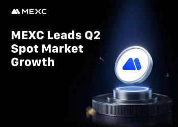 MEXC Leads Q2 Spot Market Share Growth with a 2.4% Increase