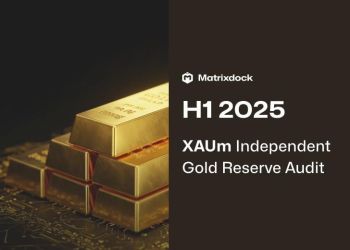 Matrixdock Publishes Its Second Independent Audit Report on XAUm Gold Token Reserves