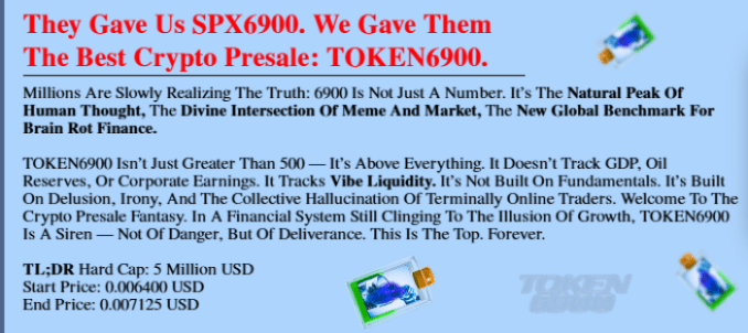 Token6900 best crypto presale