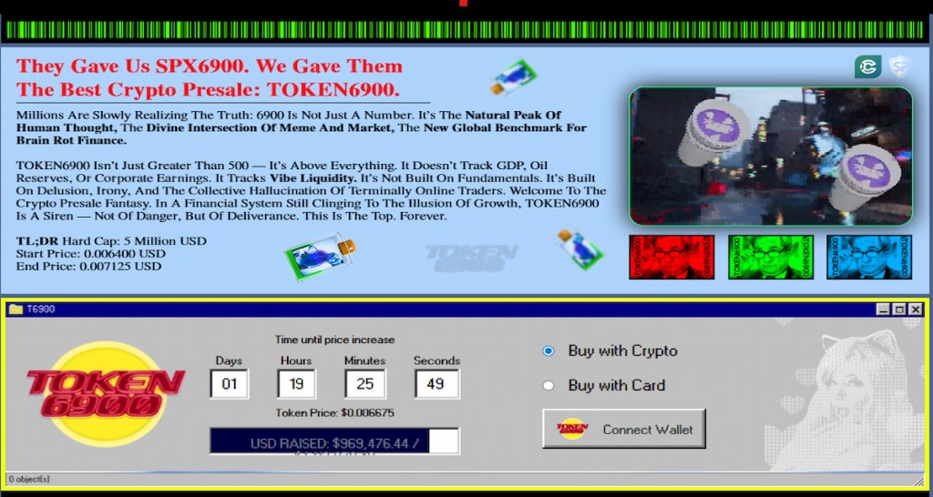 Korak 3 – Pristupite token6900 predprodaji