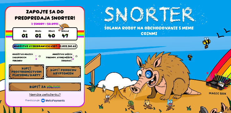 snorter altcoiny