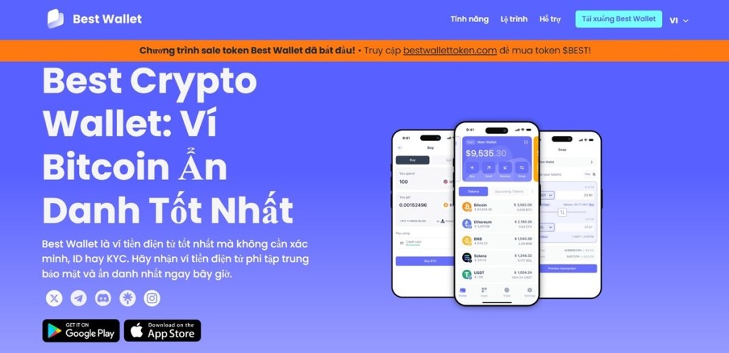 1. Lựa chọn ví tự quản (Non-Custodial Wallet)