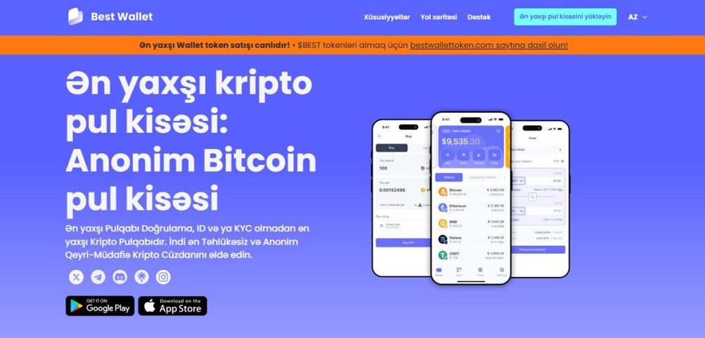 Addım 1 – Etibarlı kripto birjası seçin
