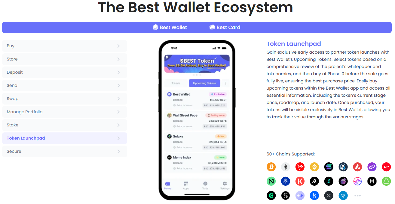 Best Wallet official website.