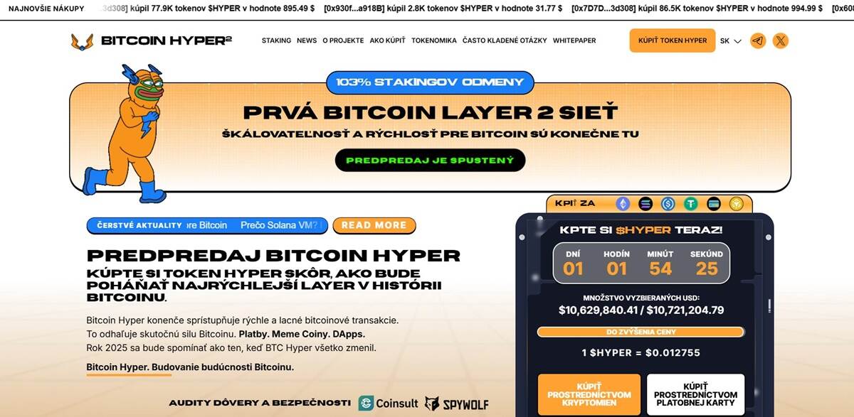 Bitcoin Hyper predstavuje AI a DeFi podporovanú platformu na prilákanie krypto investorov