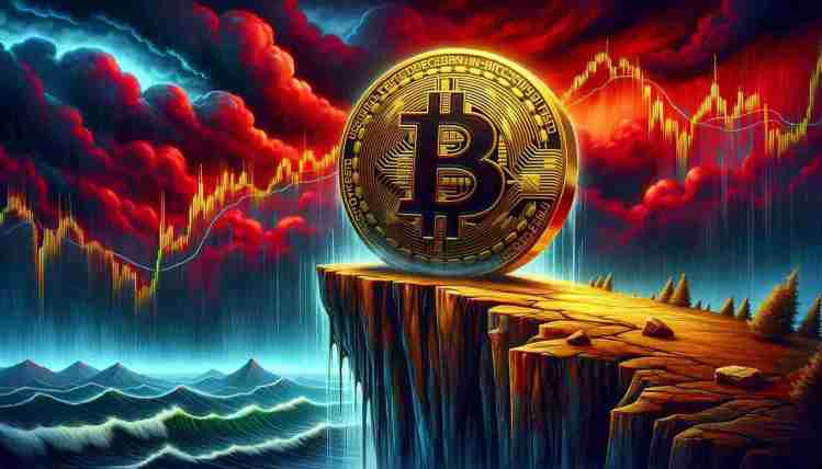 биткоин на скале