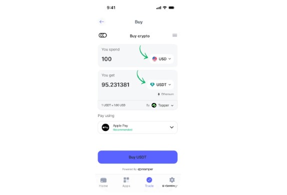 Bước 2 – Mua $SOL, $ETH hoặc $USDT