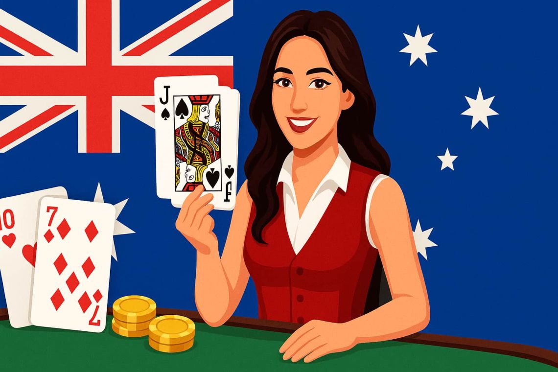 Online blackjack Australia is a fun classic game that's found at all online and crypto casinos Down Under!