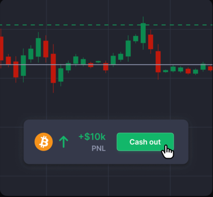 CoinFutures cash out feature.