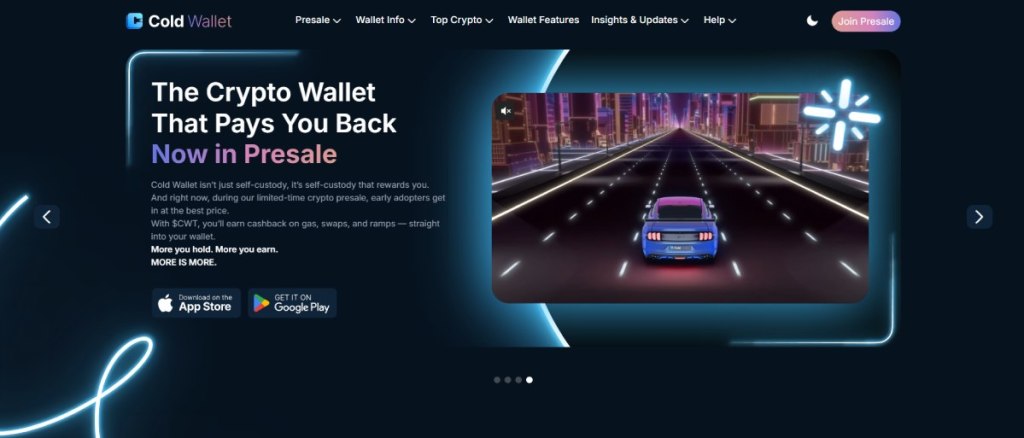 Cold Wallet プレセールが600万ドルを突破
