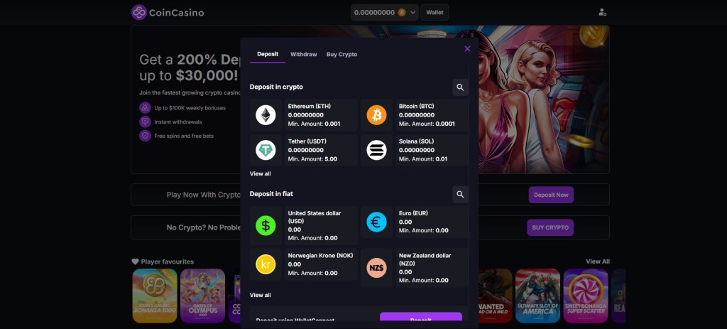 Step 3 – Make Your First Deposit