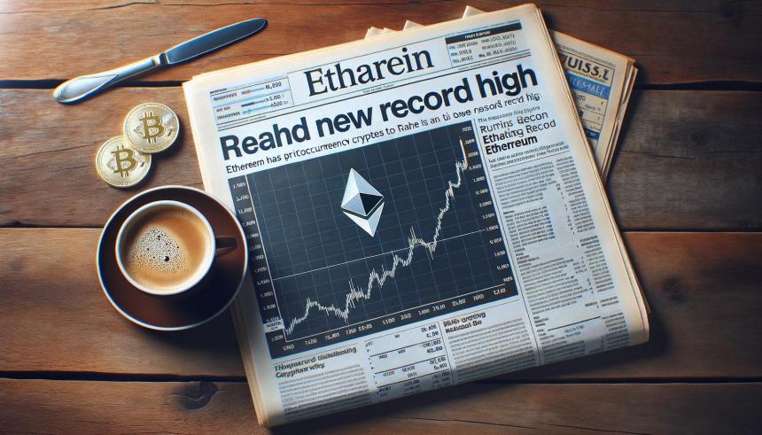 Ethereum Price Hits Fresh High