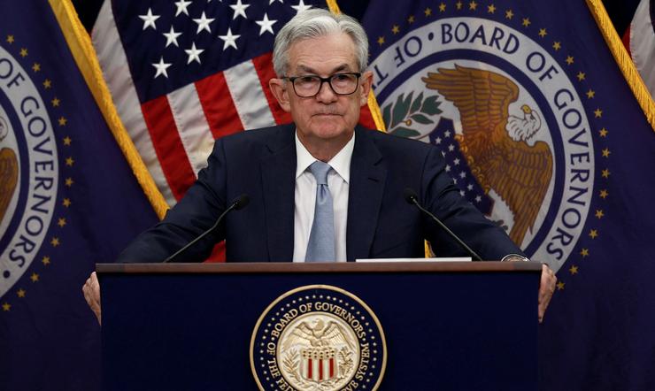 Jerome Powell predseda Fed