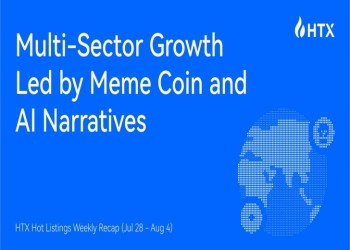 HTX Hot Listings Weekly Recap (Jul 28 – Aug 4): Multi-Sector Growth Led by Meme Coin and AI Narratives